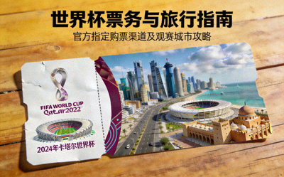 世界杯票务与旅行指南新闻图片 - 展示门票与城市景观